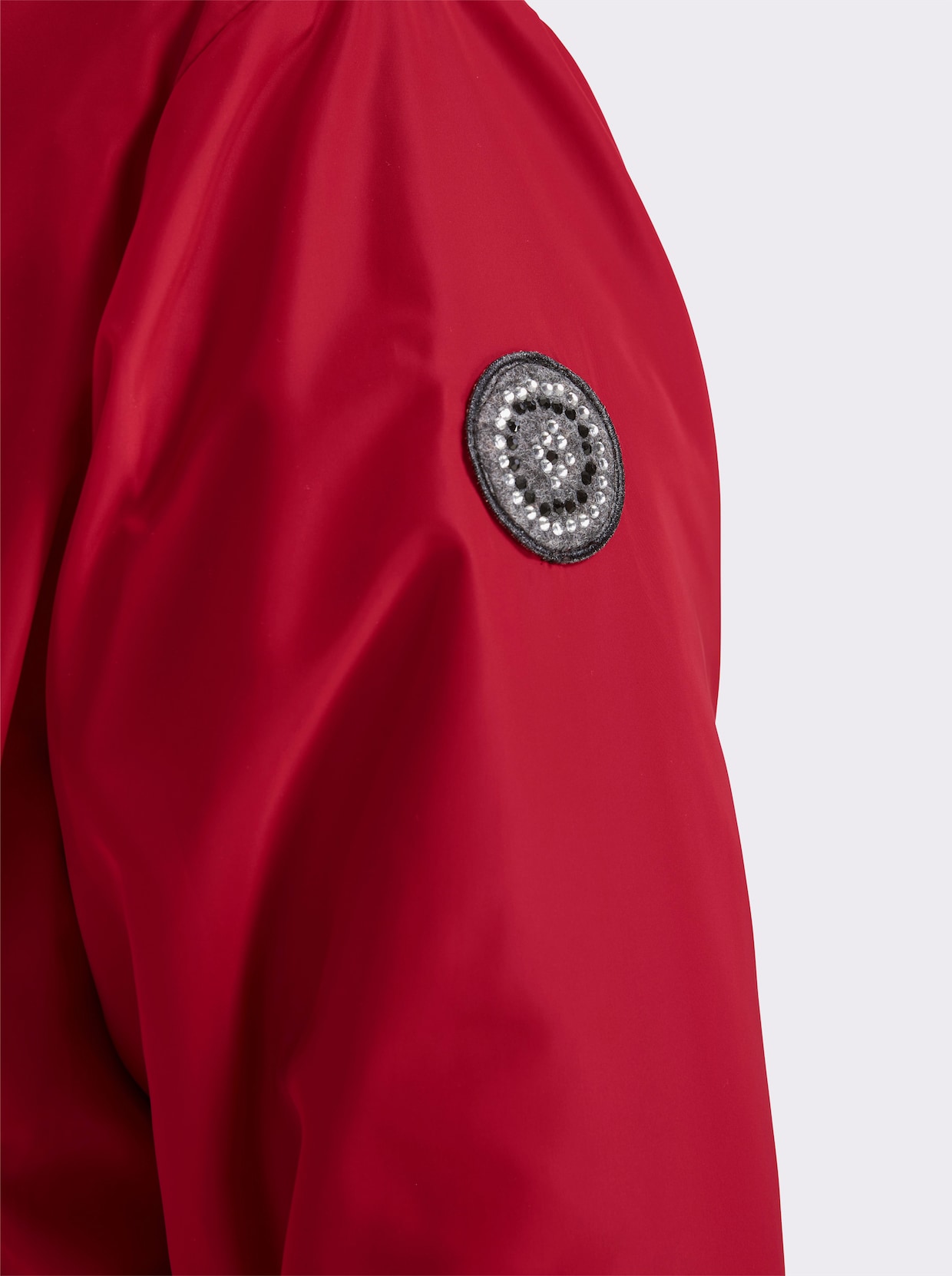 Blousonjacke mit Tunnelzug - rot