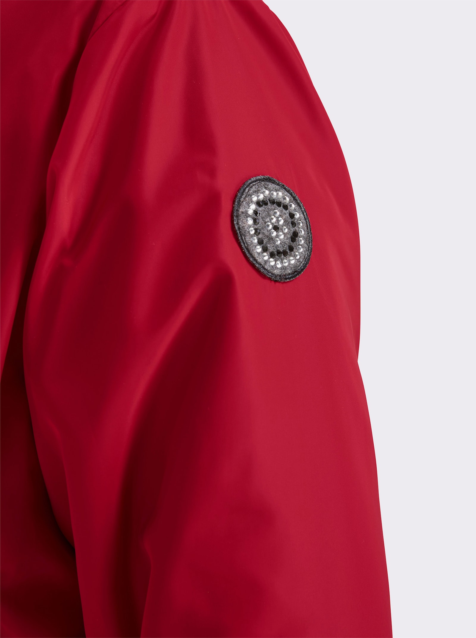 Blousonjacke mit Tunnelzug - rot