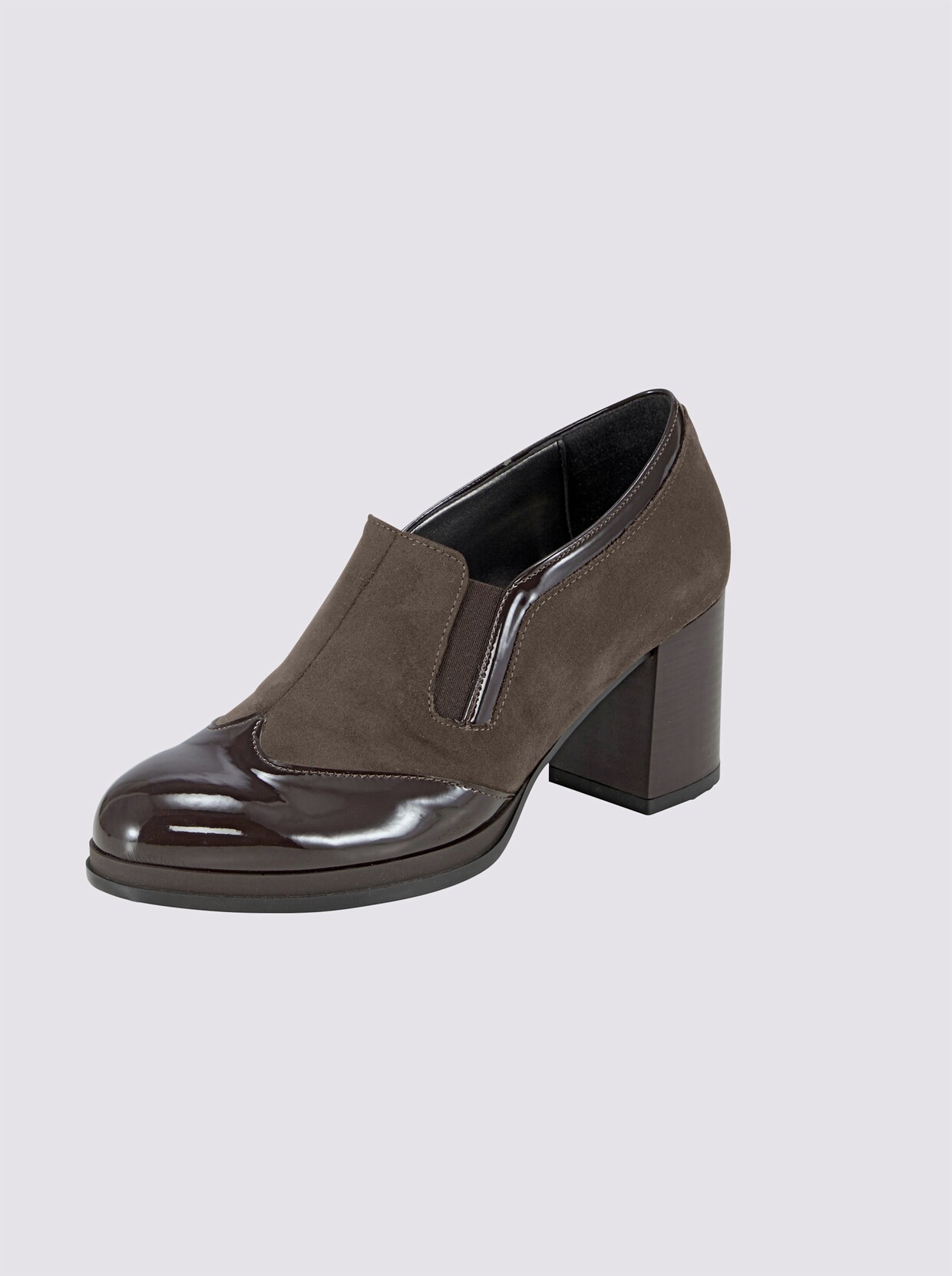heine Hochfrontpumps - braun
