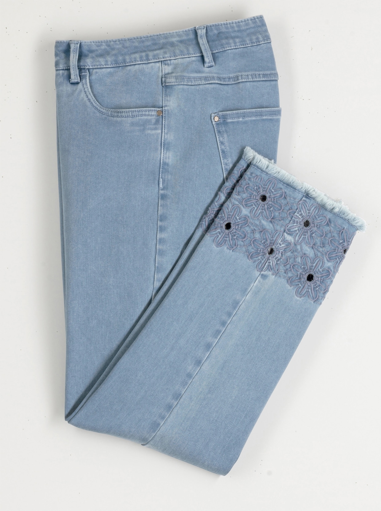 7/8-Jeans - blue-bleached