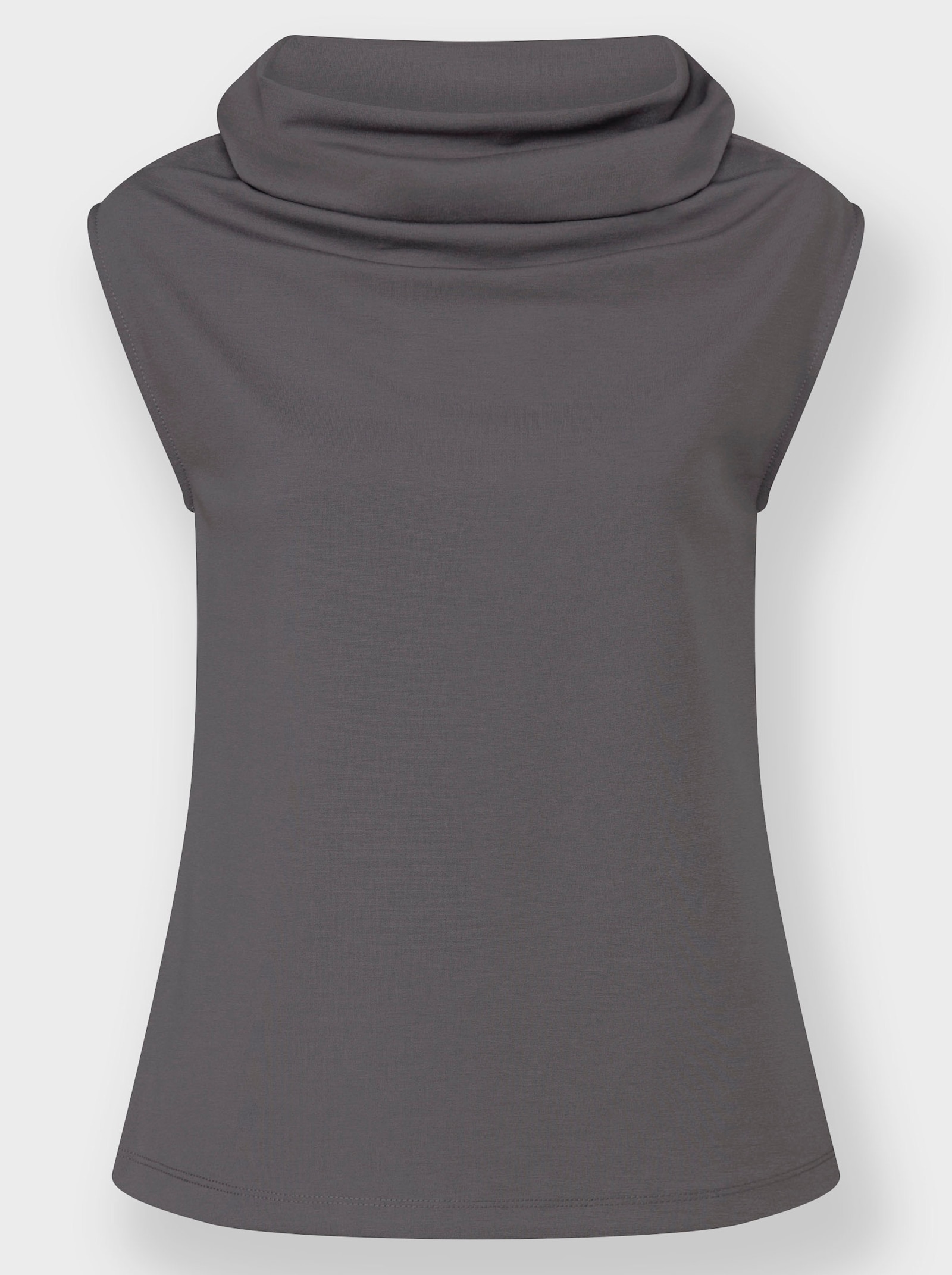 heine Blouseshirt zonder mouwen - antraciet