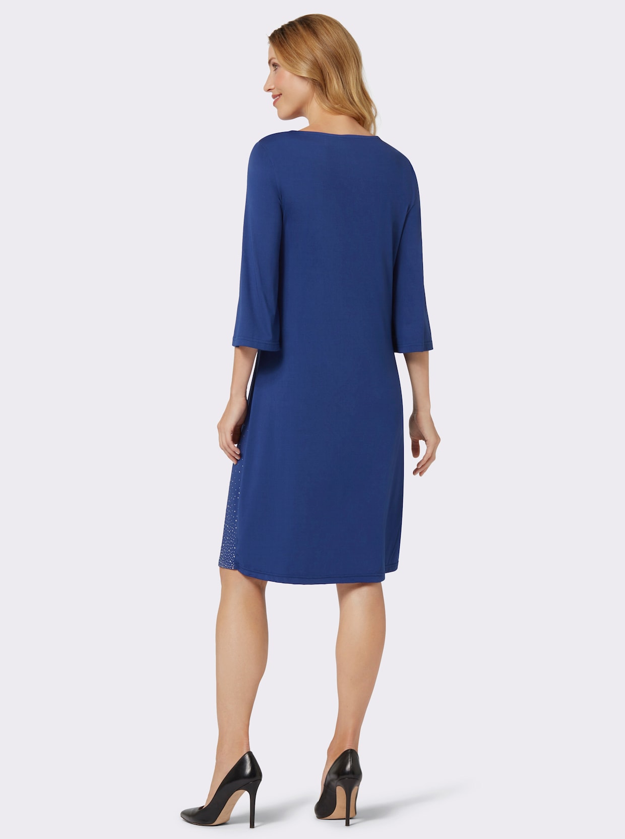 Jerseykleid - royalblau