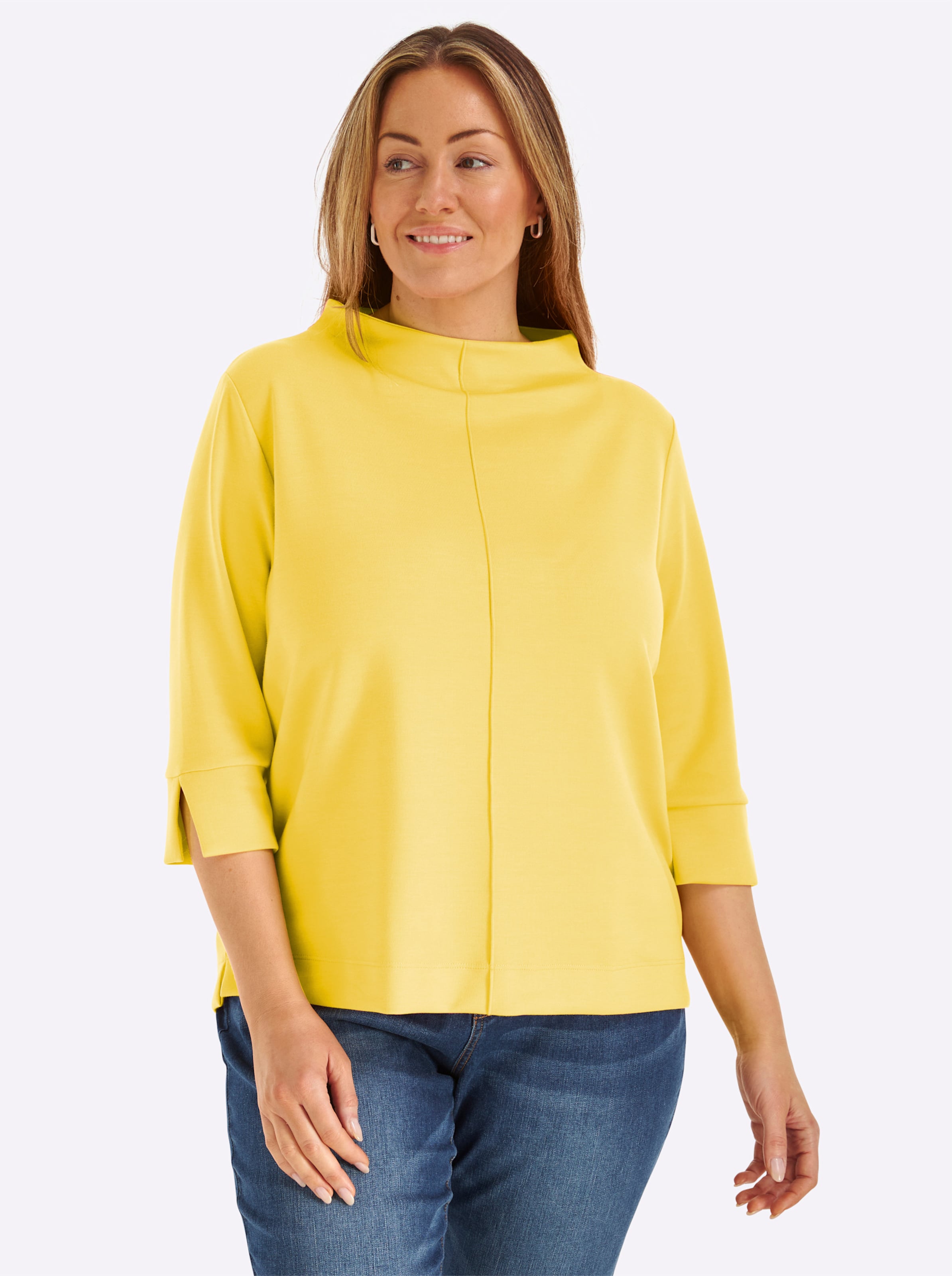 Stehkragenshirt