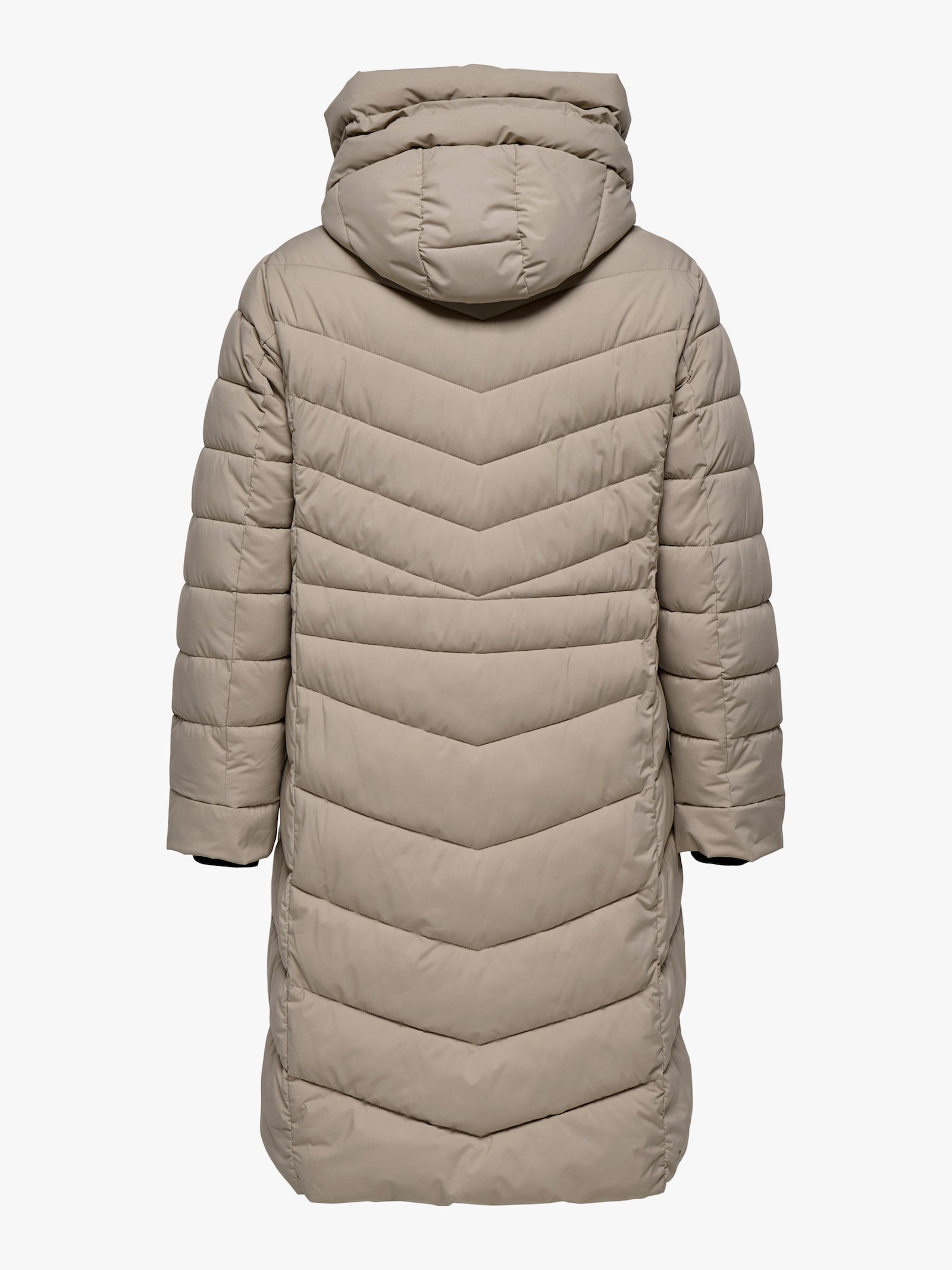 ONLY CARMAKOMA Steppmantel - silver mink