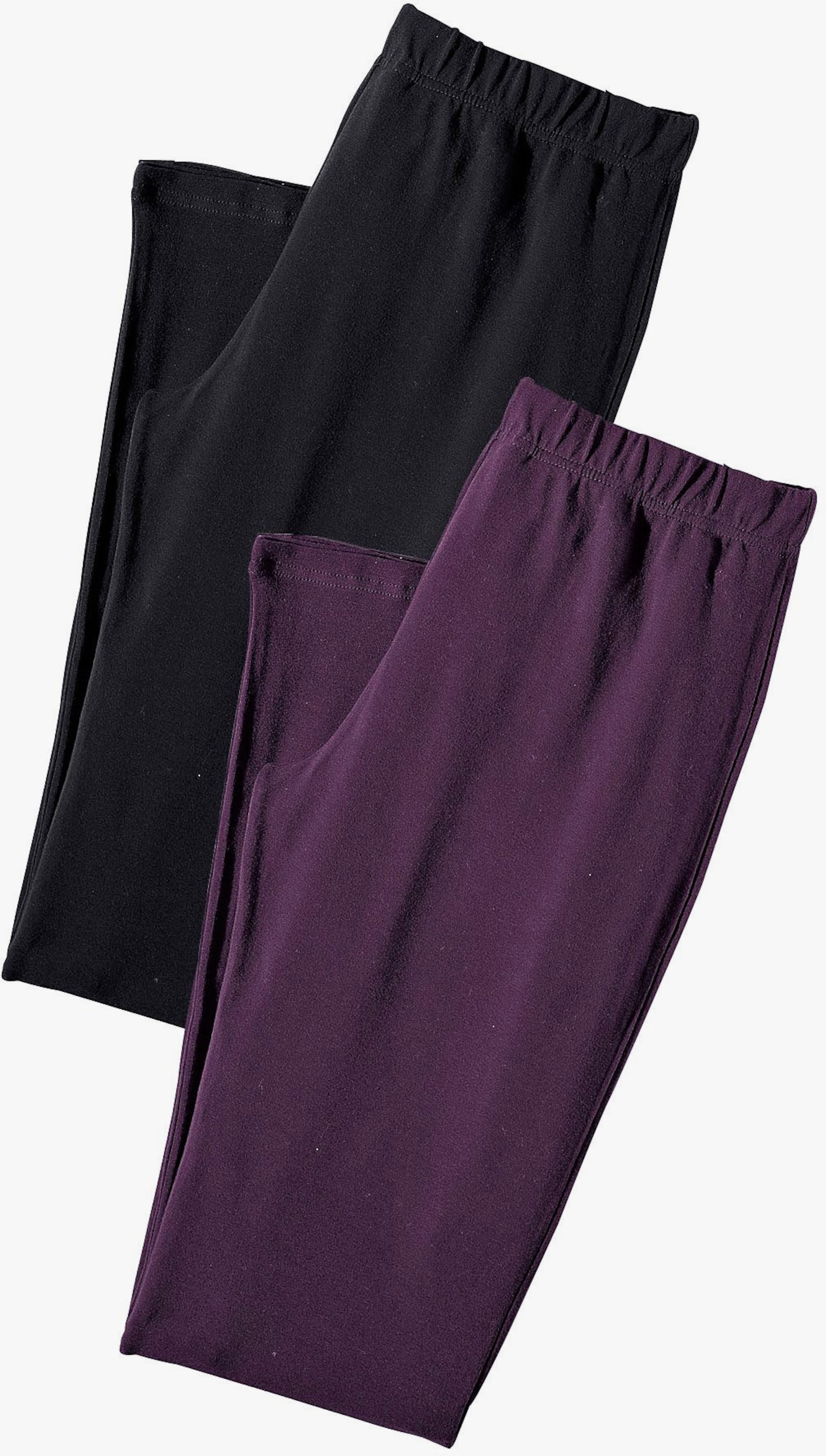 vivance active Caprileggings - 1x beere, 1x schwarz