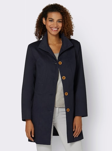 Jacke mit variablem Kragen - marine