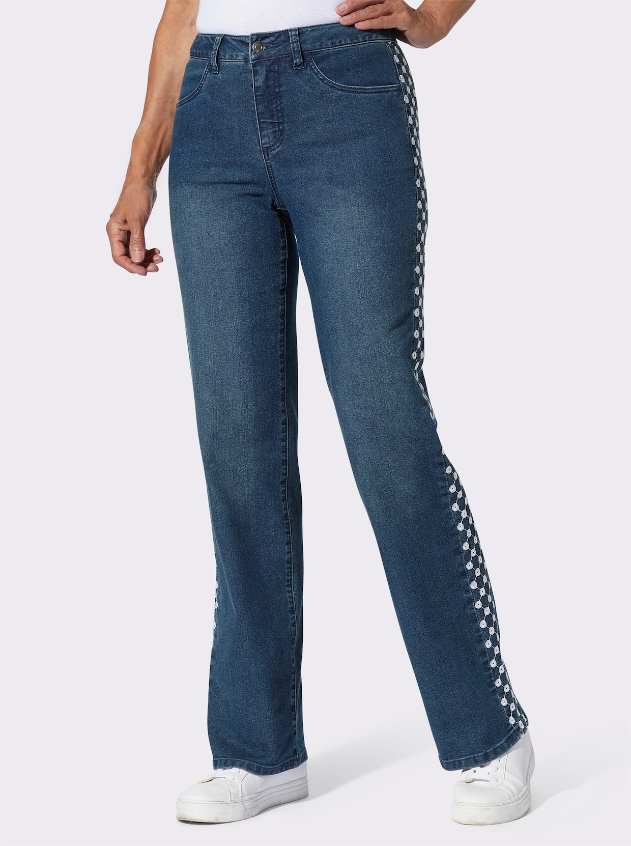 Jeans - blue-stone-washed