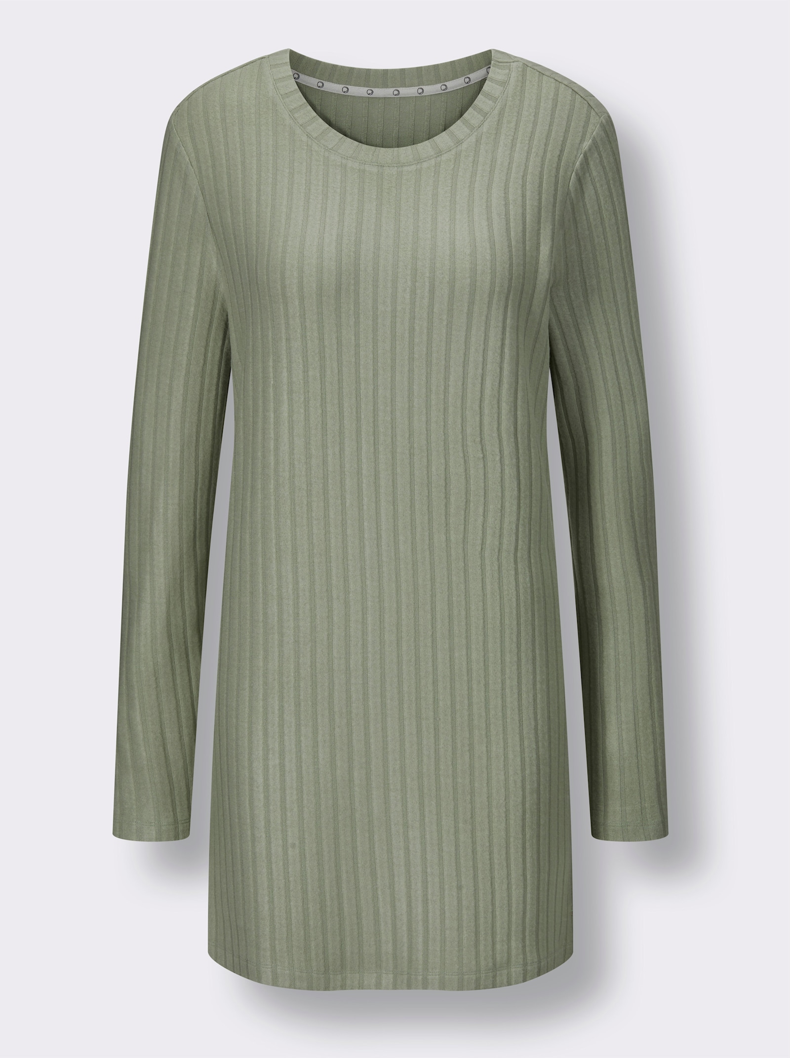 CREATION L PREMIUM Modal-Longshirt - lindgrün