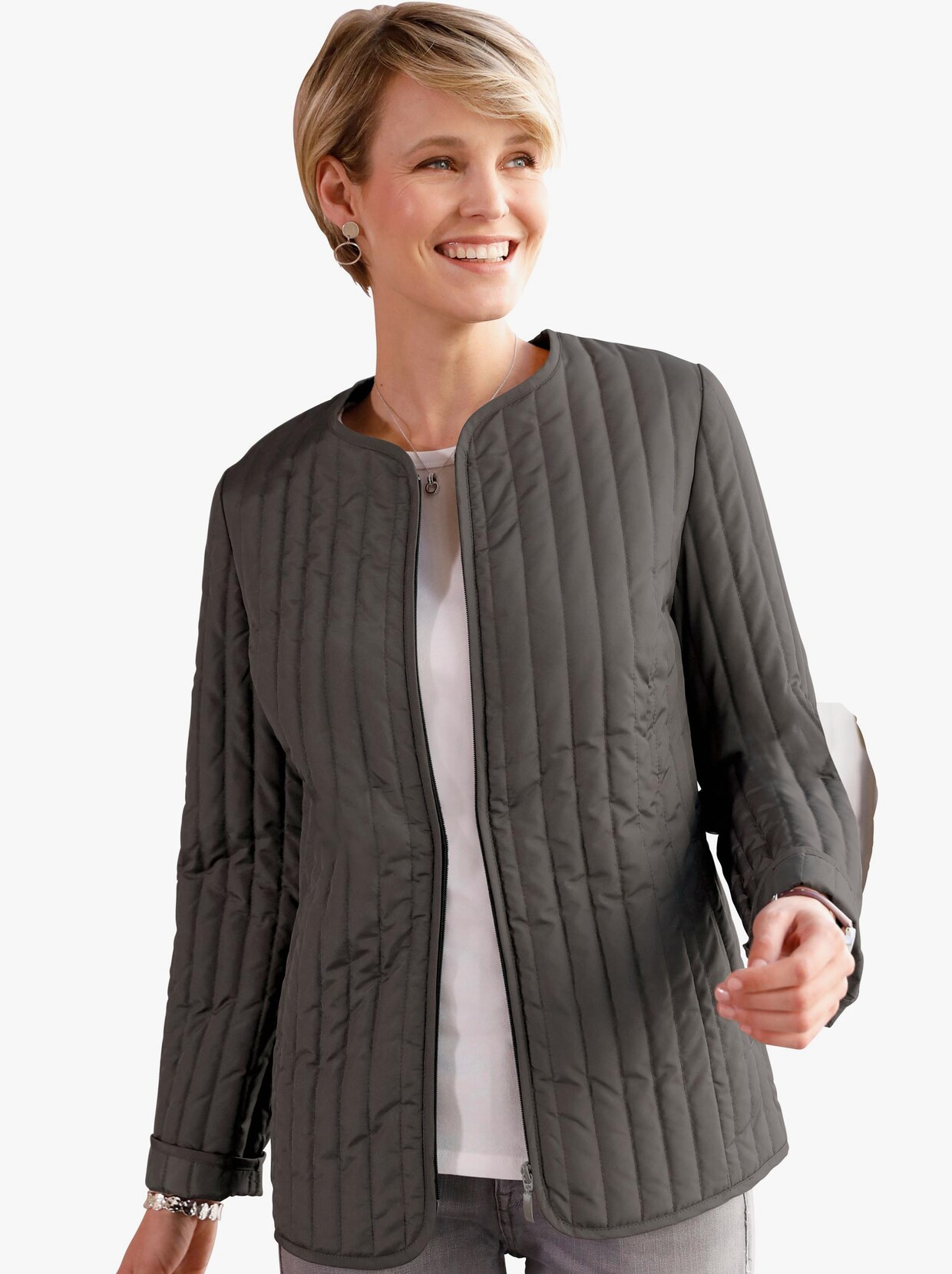 Steppjacke - graphit