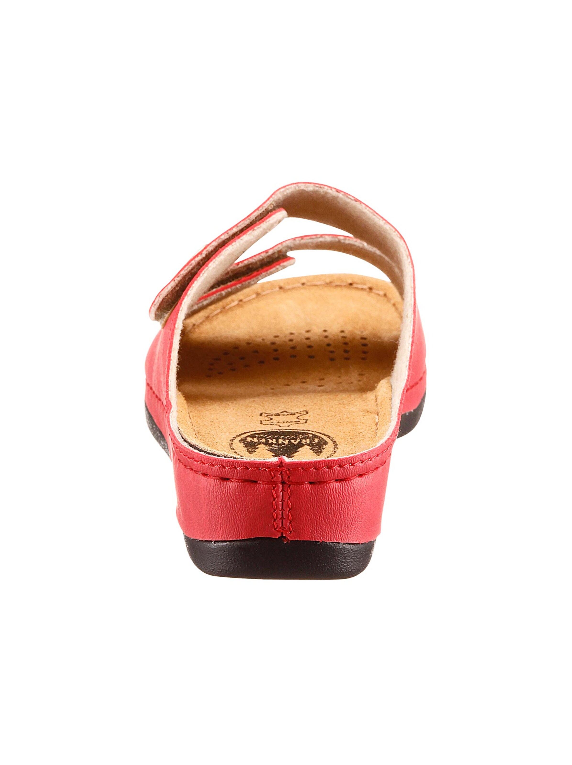 Franken Schuhe Pantolette - rot