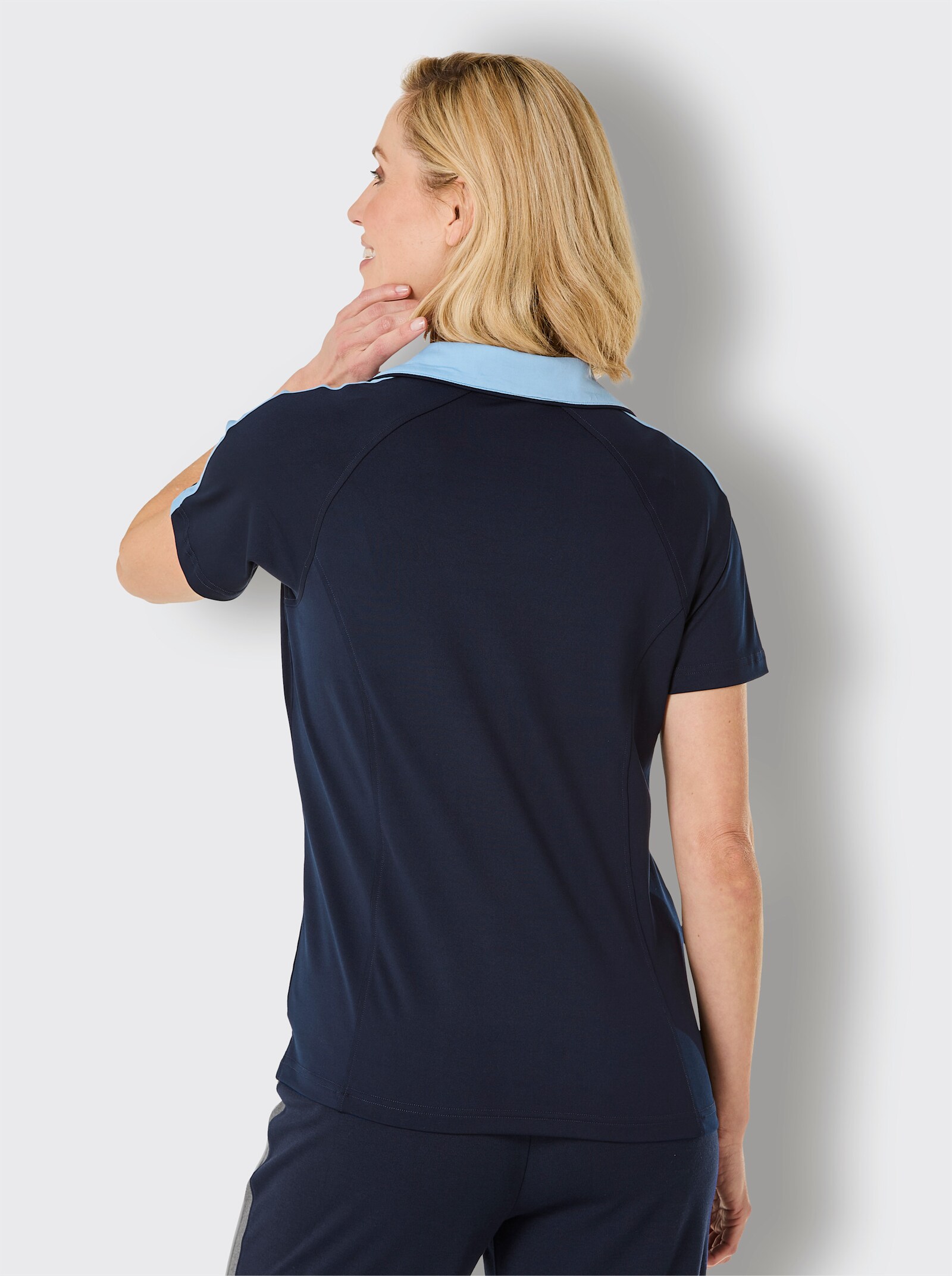 Catamaran Sports Funktionsshirt in Stretch-Qualität - marine