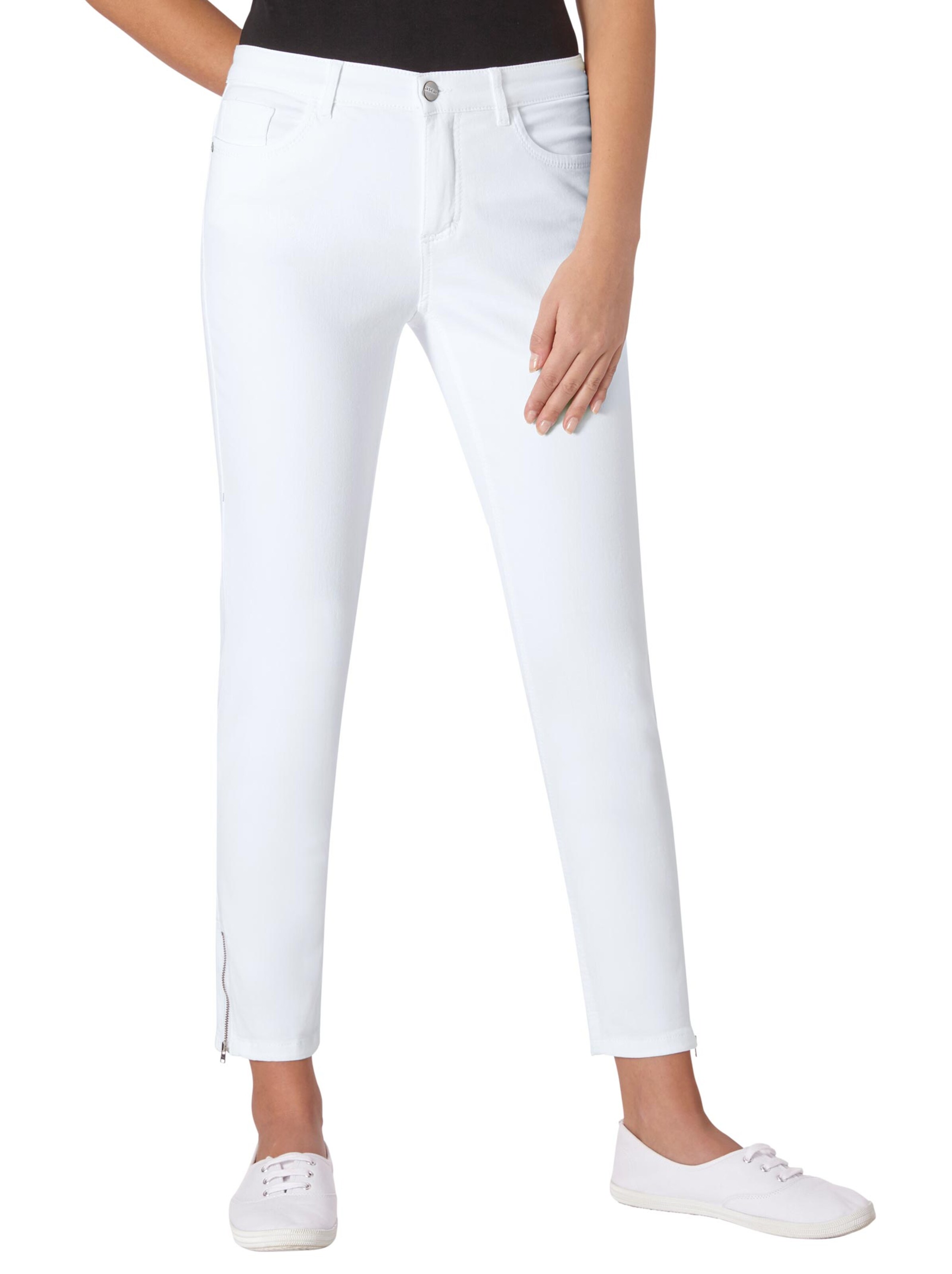 Damenmode Jeans Ascari Stretch-Jeans in weiß 