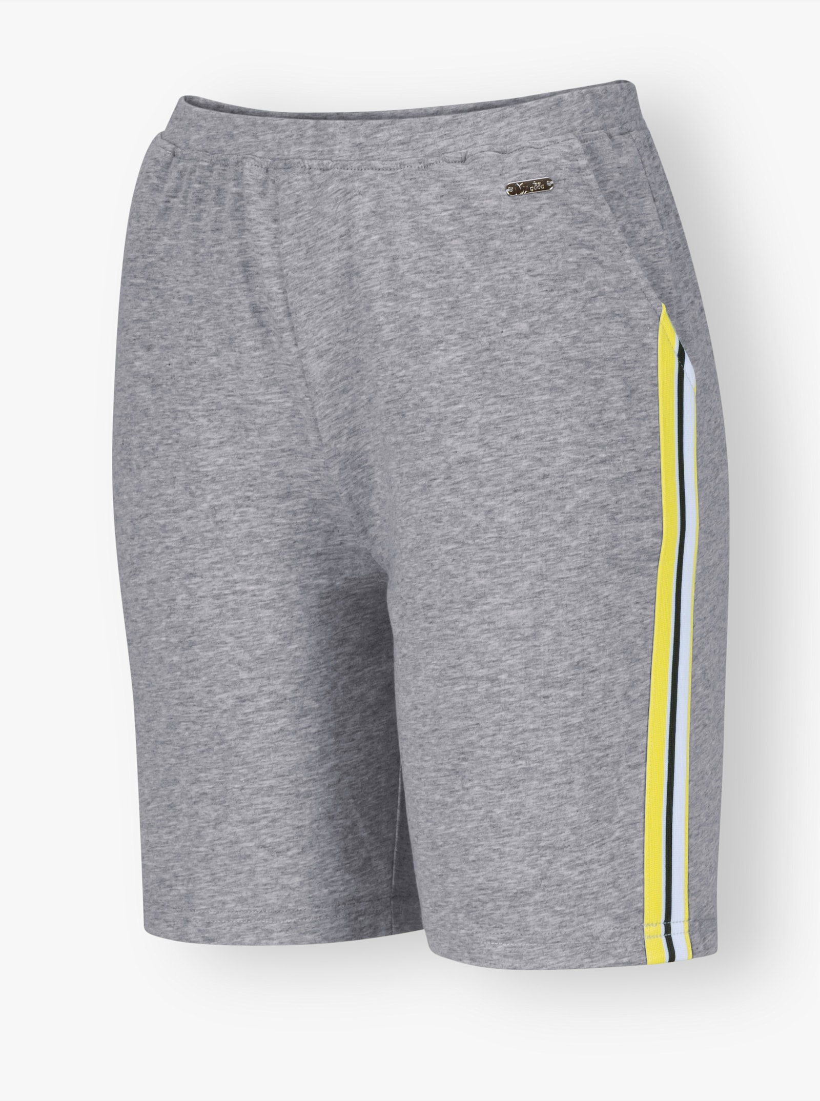 feel good Broek kort - grijs gemêleerd