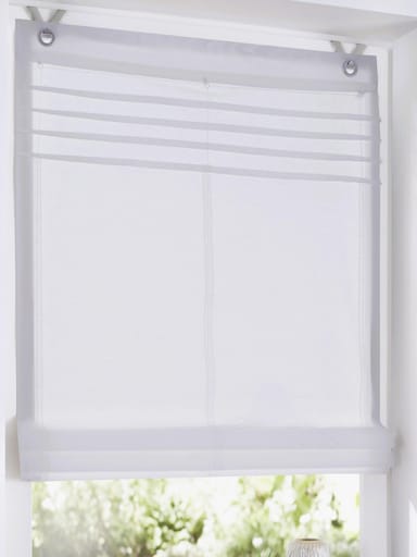 heine home Raffrollo - weiß