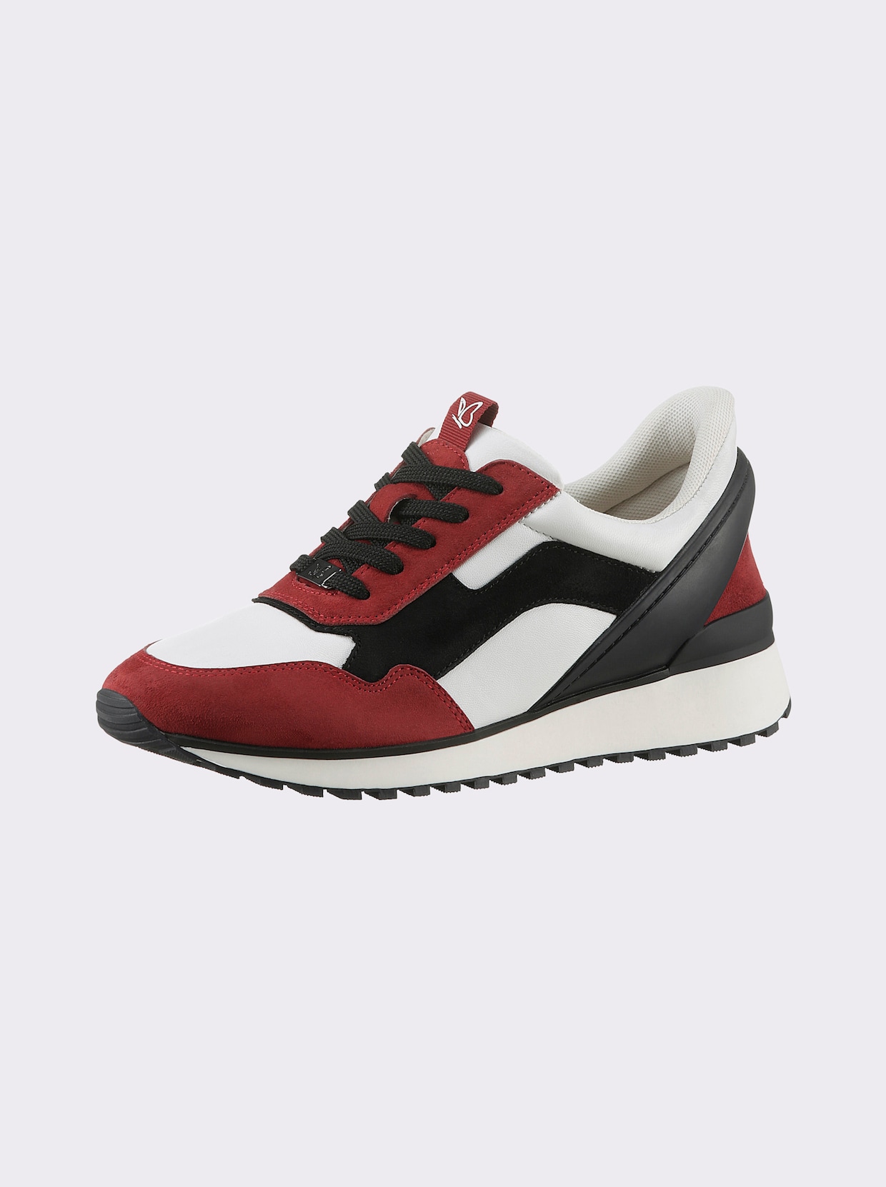 Caprice Sneaker - weiß-rot