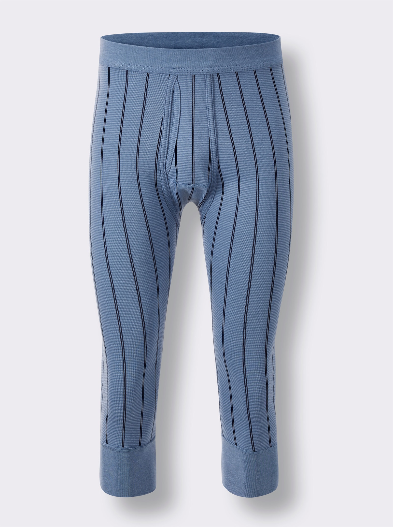 wäschepur men 3/4 spodky - námořnická modrá + světlemodrá