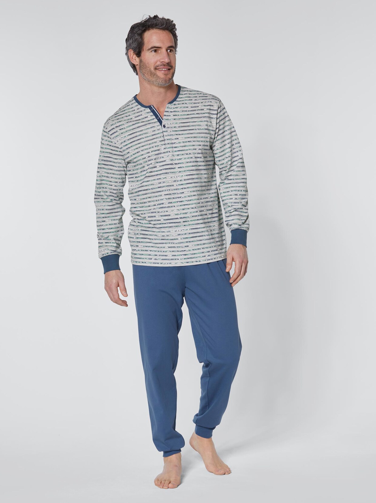 wäschepur Schlafanzug - jeansblau