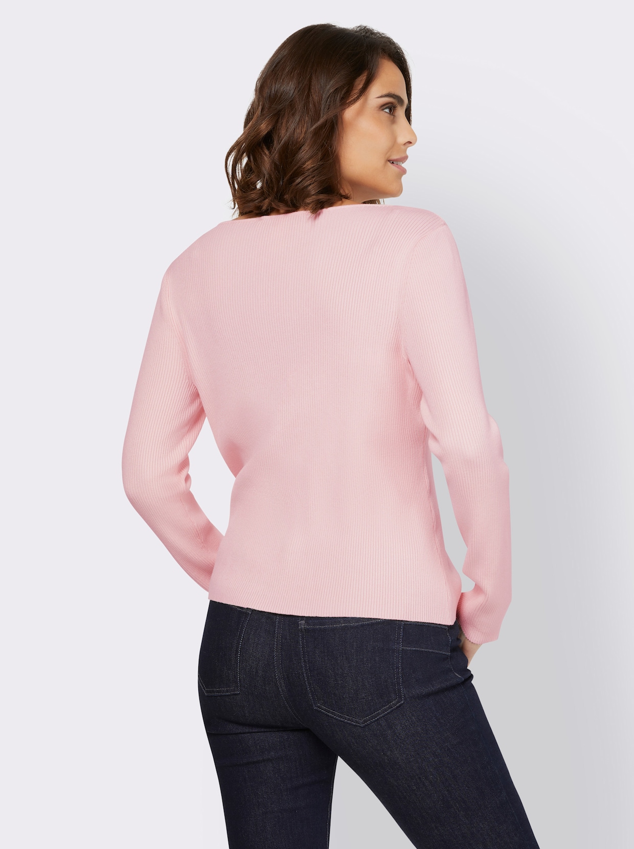 heine Pullover met lange mouwen - lichtroze