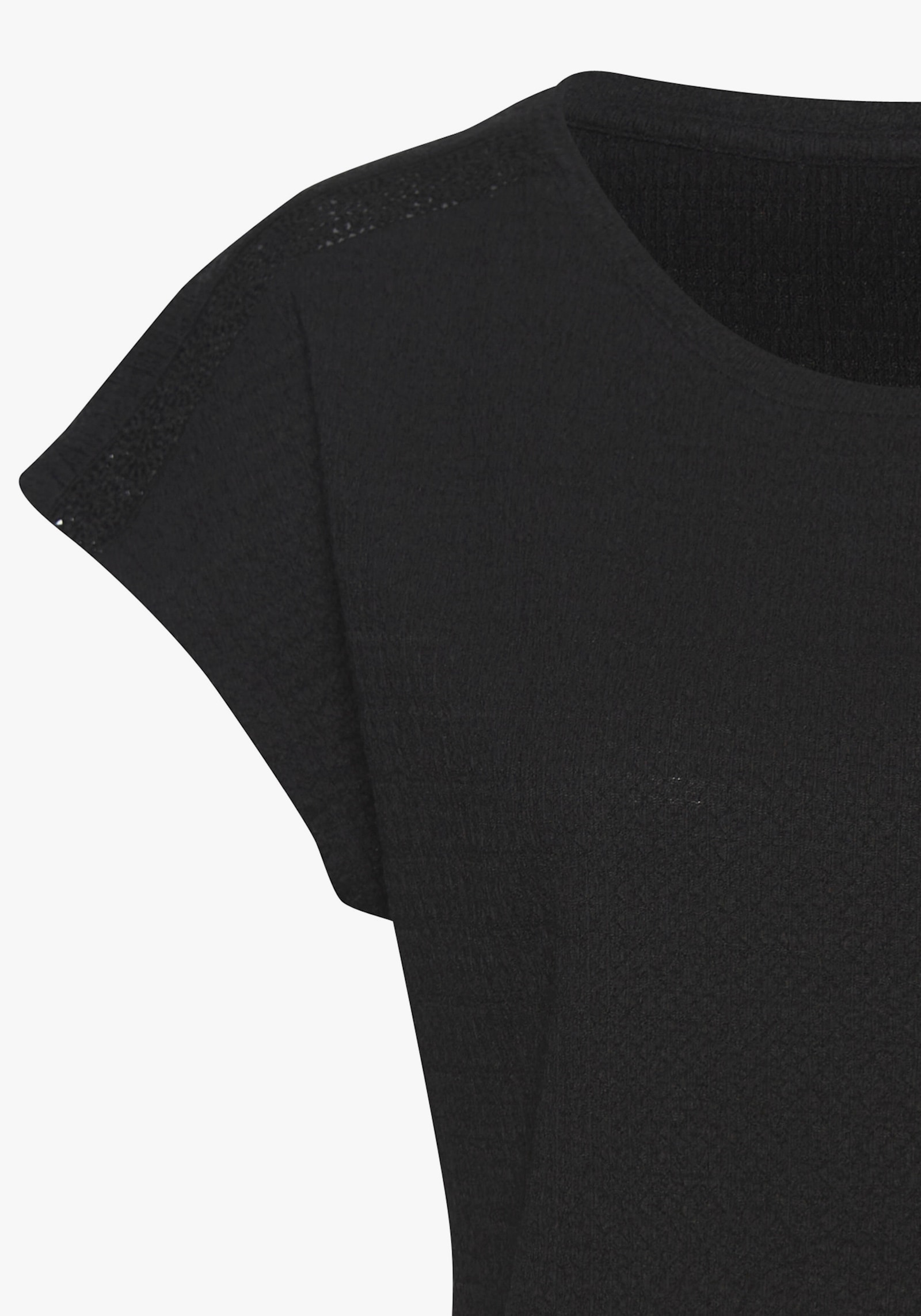 Vivance Kurzarmshirt - schwarz