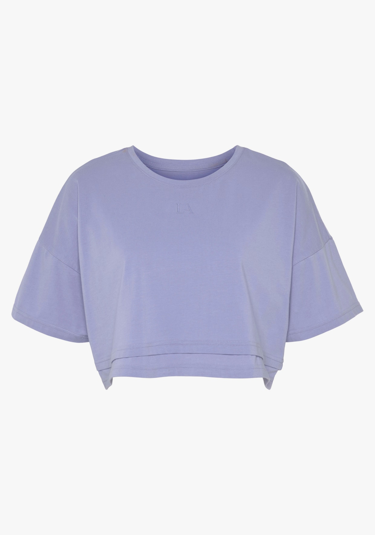 LASCANA Shirt met korte mouwen - lila