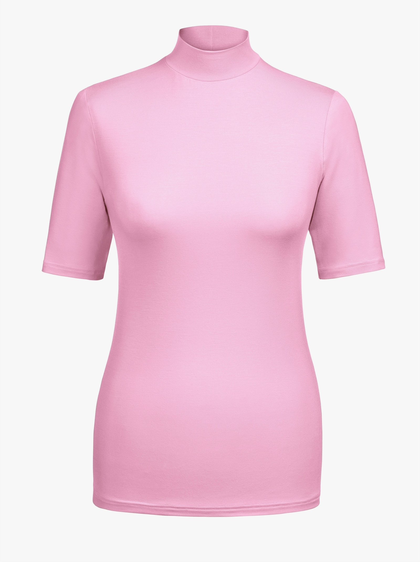 wäschepur Elegant linne med ståkrage - orkidé