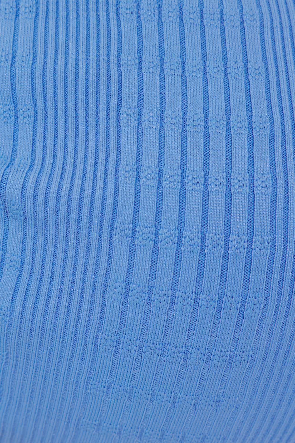 Beugelbikinitop - blauw
