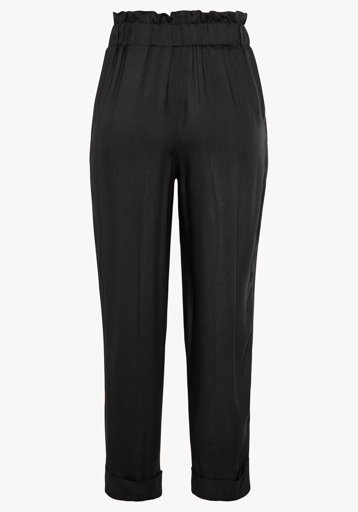 LASCANA Pantalon paperbag - noir