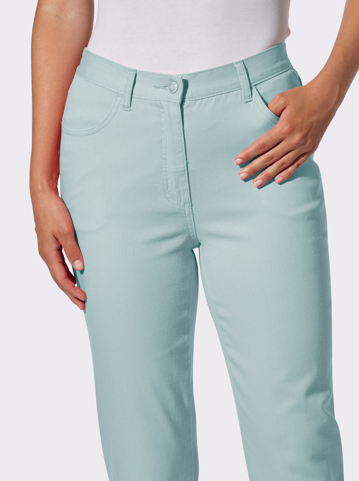 7/8-Jeans - kalkmint