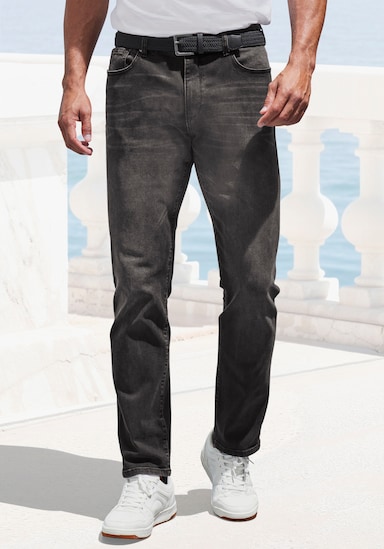 5-pocketjeans - black denim