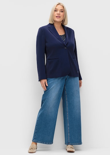 sheego Blazer - tiefblau