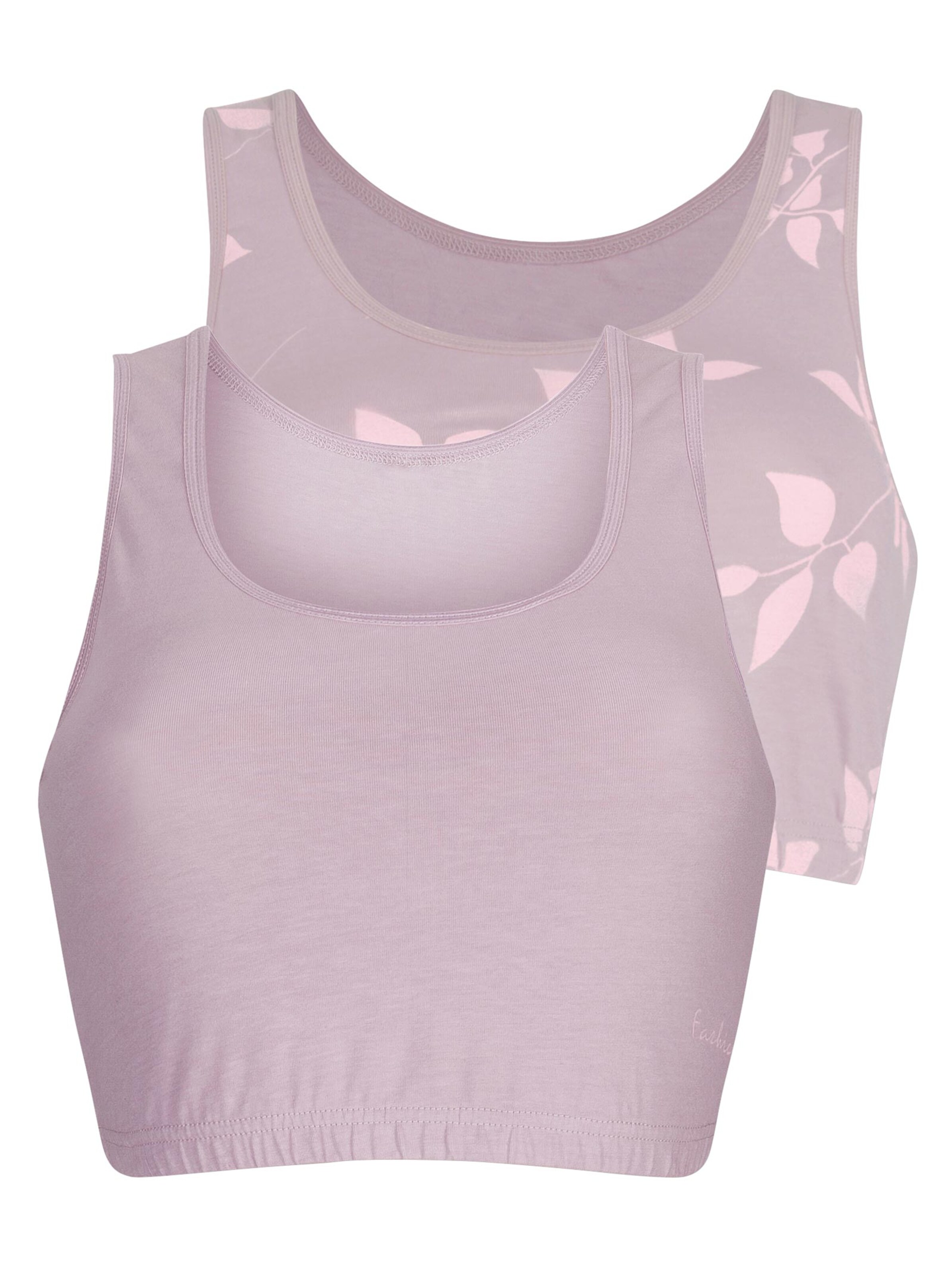 Bustier - rosé + rosé-bedruckt