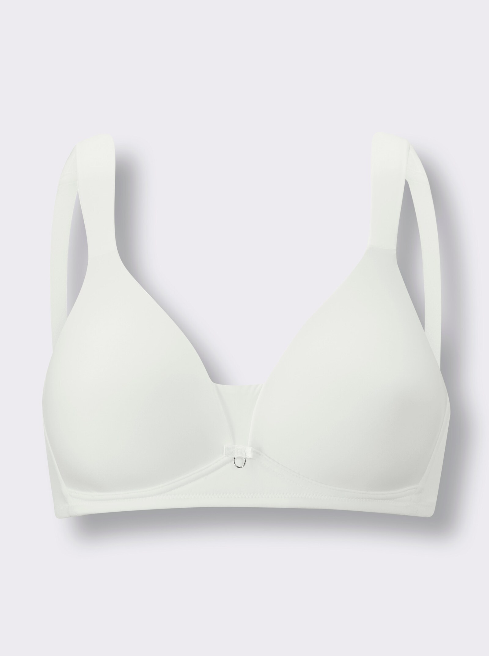 Viania T-Shirt-BH ohne Bügel mit Zierschleife - ecru