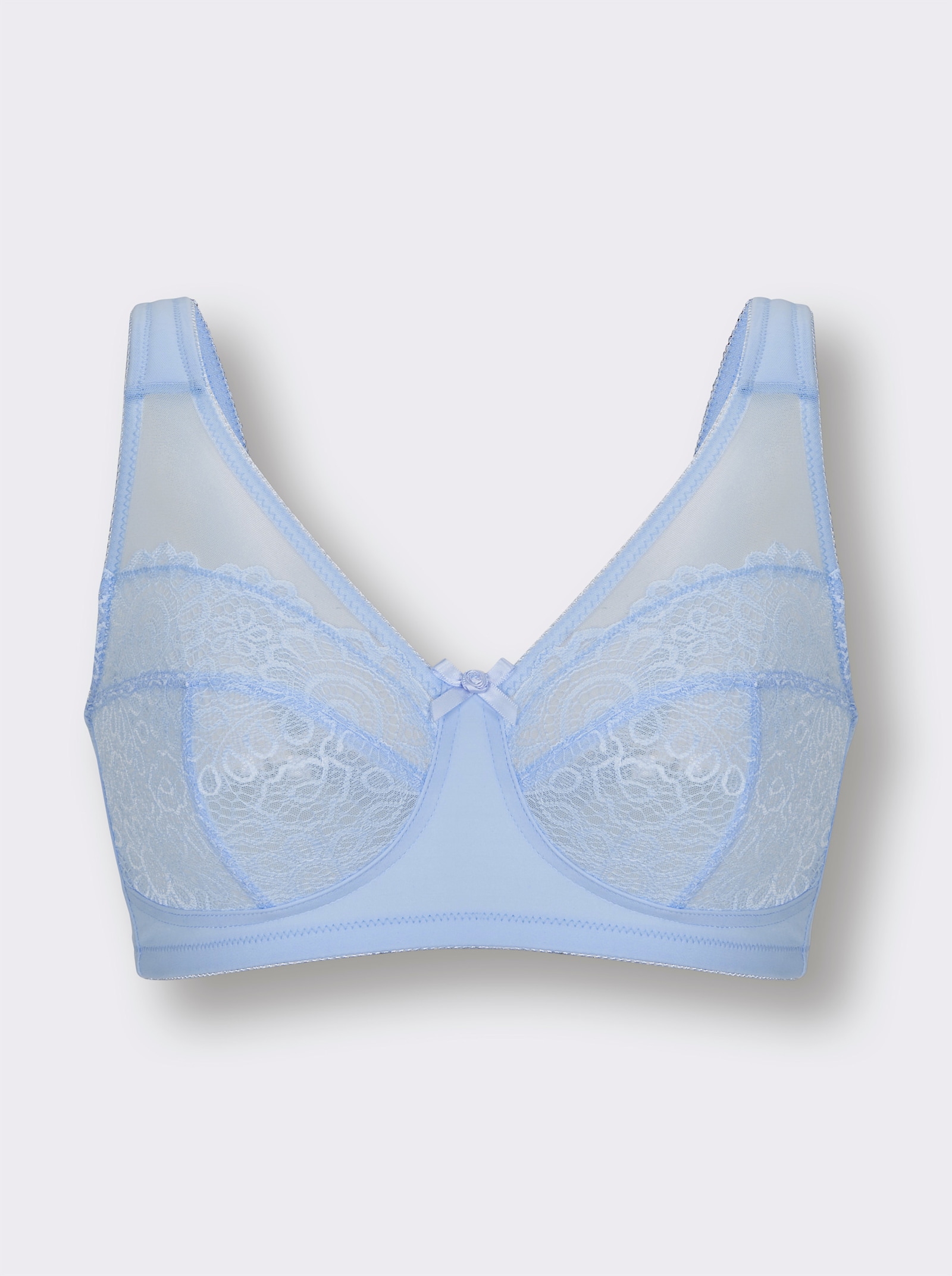 wäschepur Entlastungs-BH ohne Bügel - eisblau