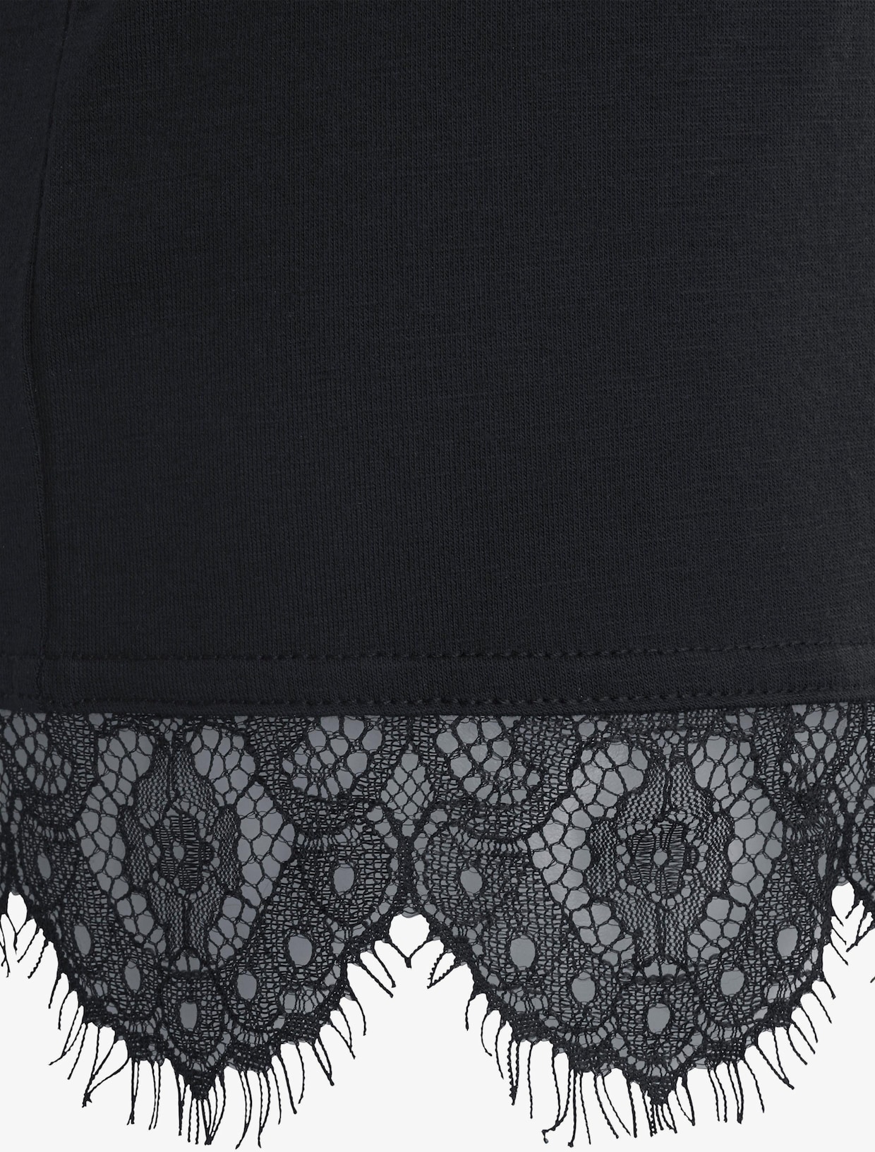 LASCANA Short de nuit - noir