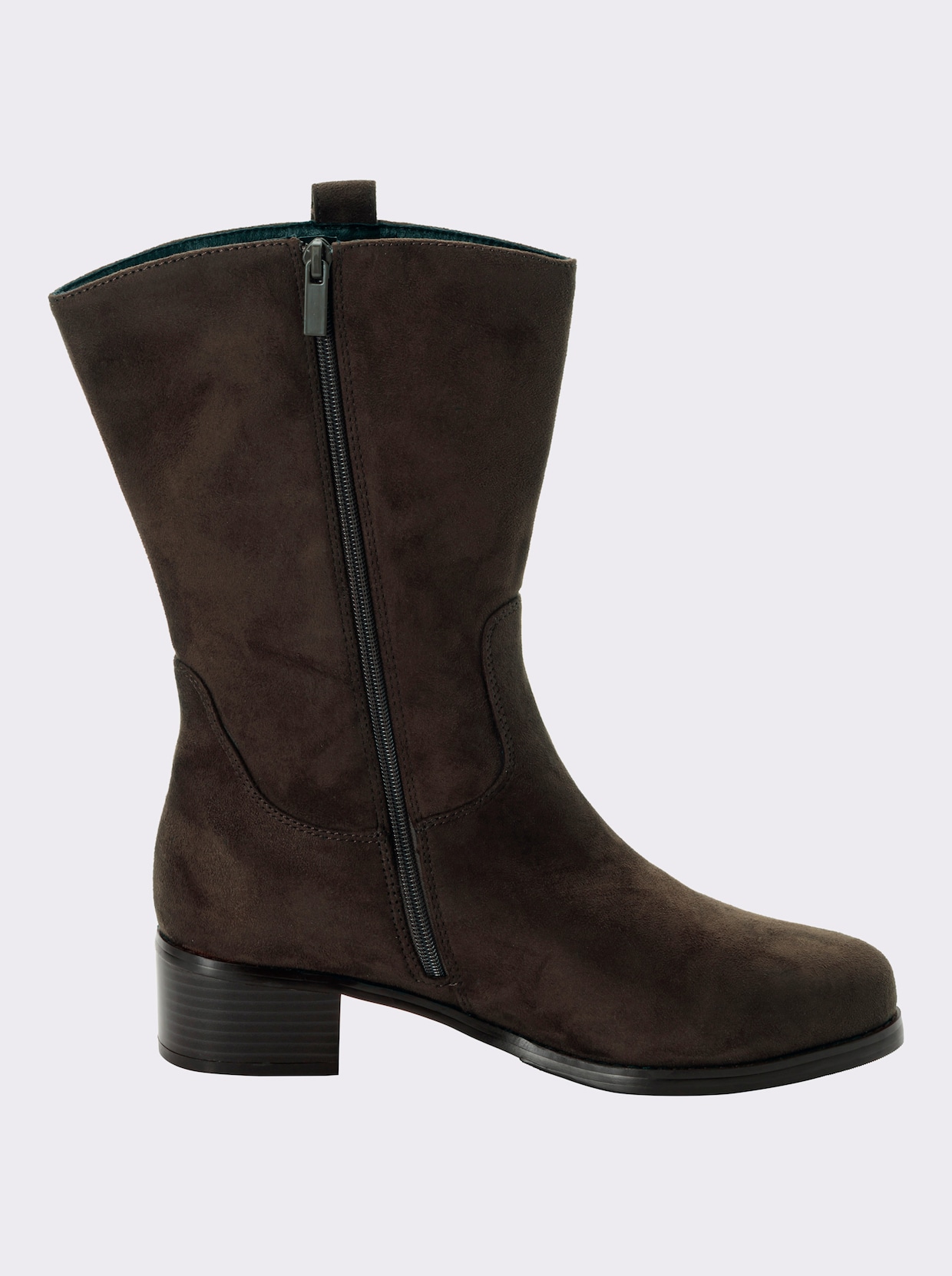 sheego Weitschaftstiefel - schoko