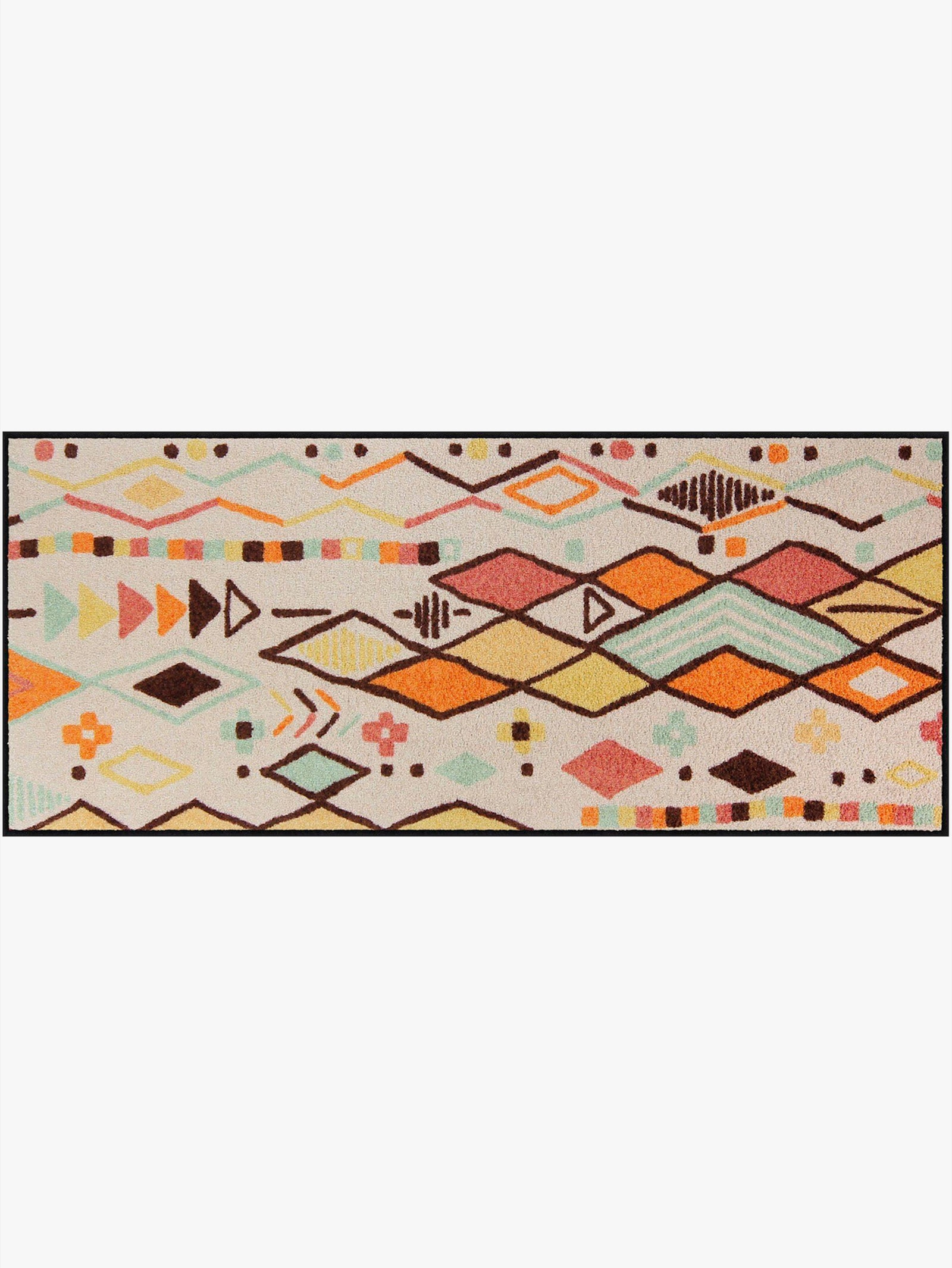 Salonloewe Fußmatte - ecru-bunt