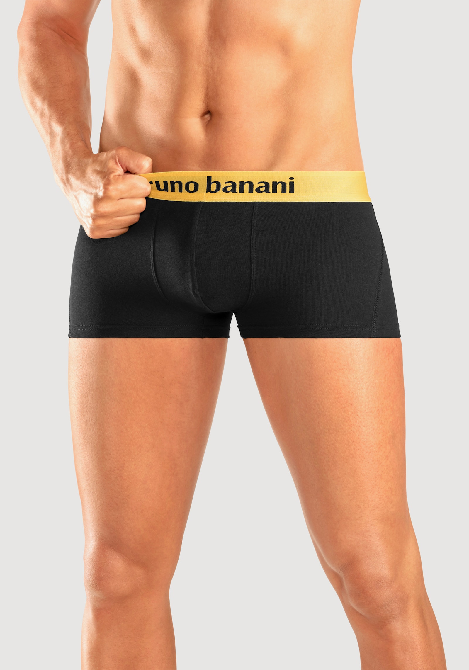Bruno Banani Hipster - schwarz-orange, schwarz-türkis, schwarz-gelb, schwarz-lila