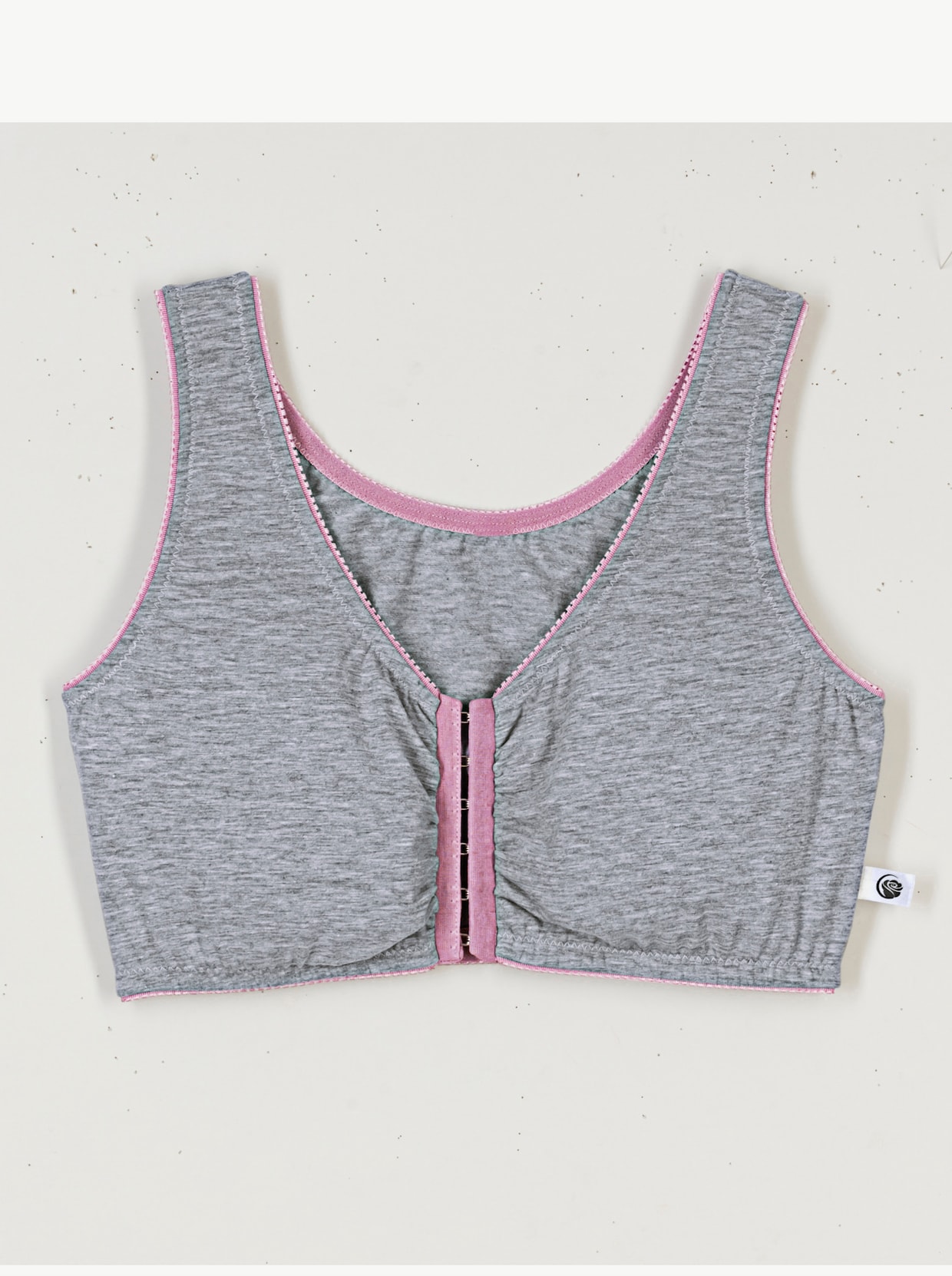wäschepur Bustier - 3x grau-melange