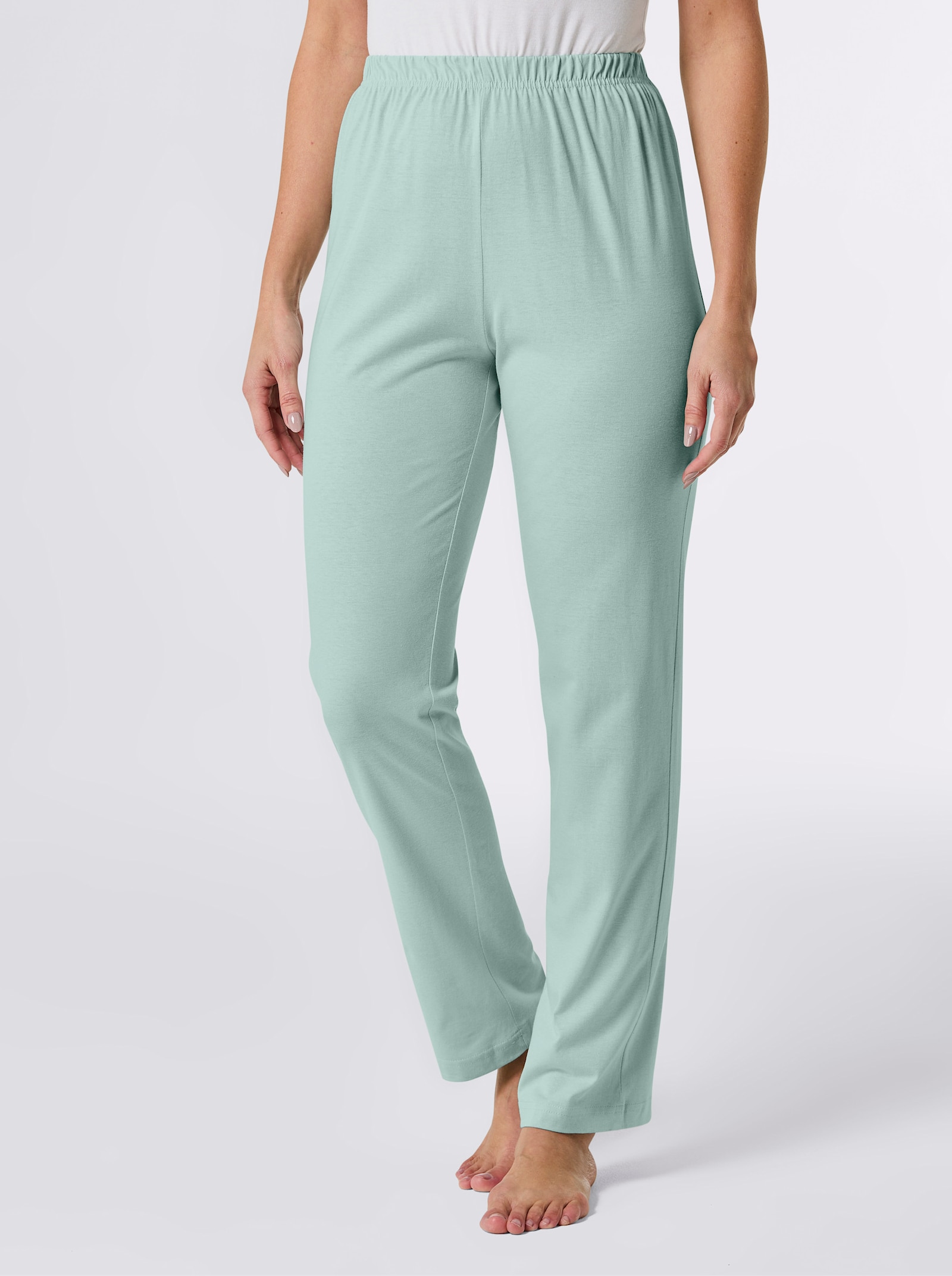wäschepur Pyjama-Broek - kalkmint