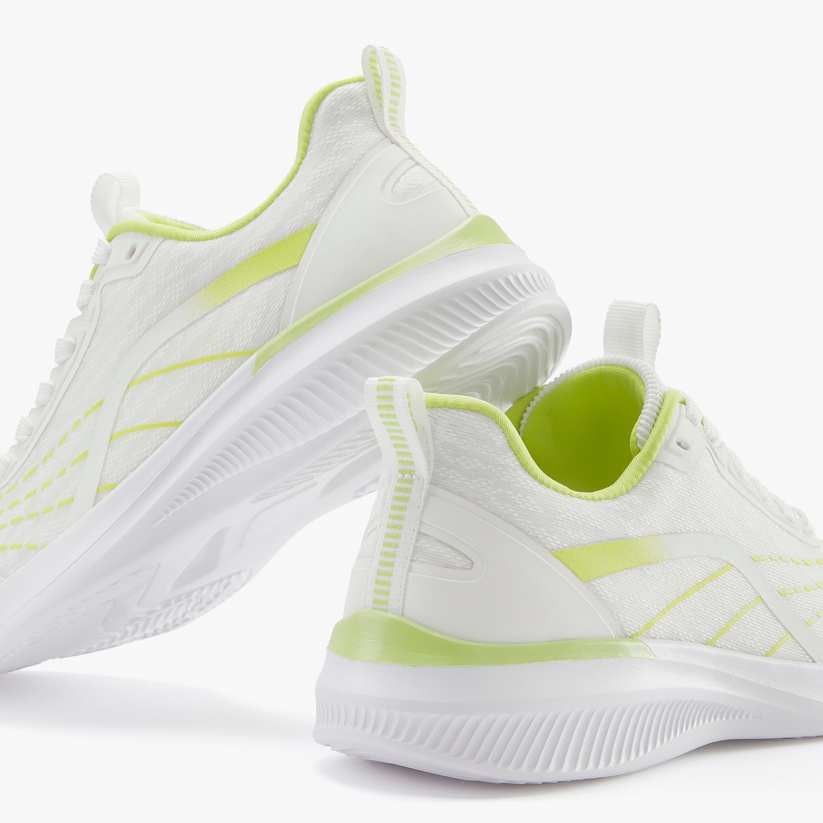 LASCANA Sneaker - weiß/lime
