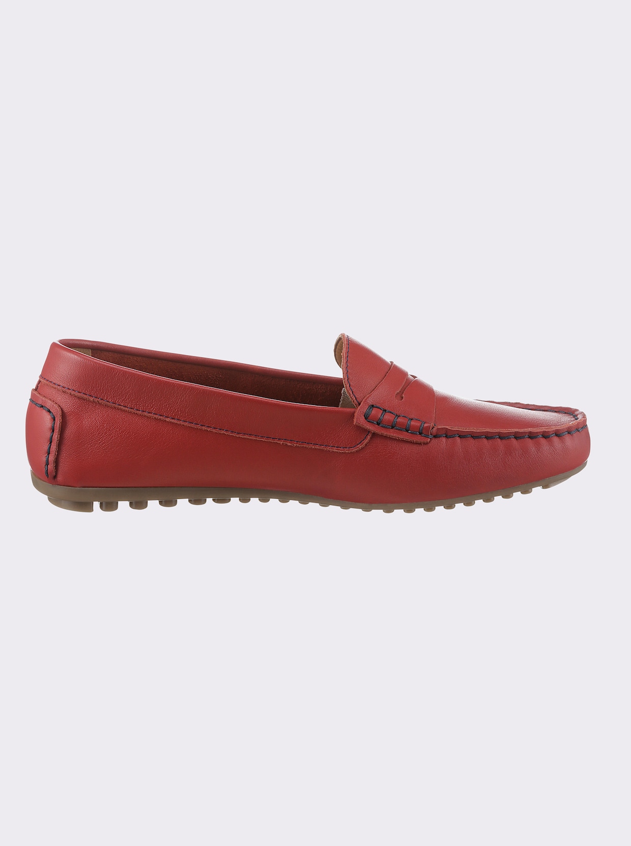 heine Mocassins - rouge