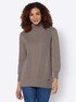 Lange pullover - taupe