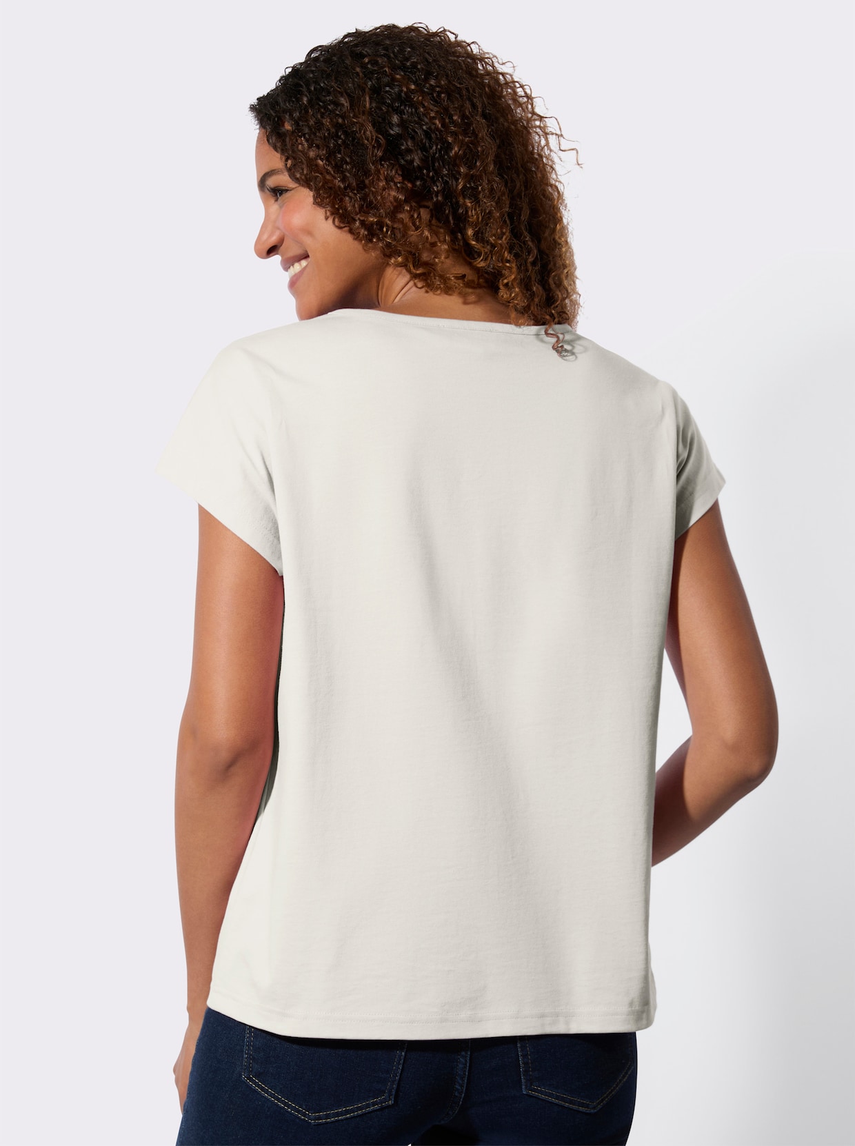 Shirt - ecru + ecru