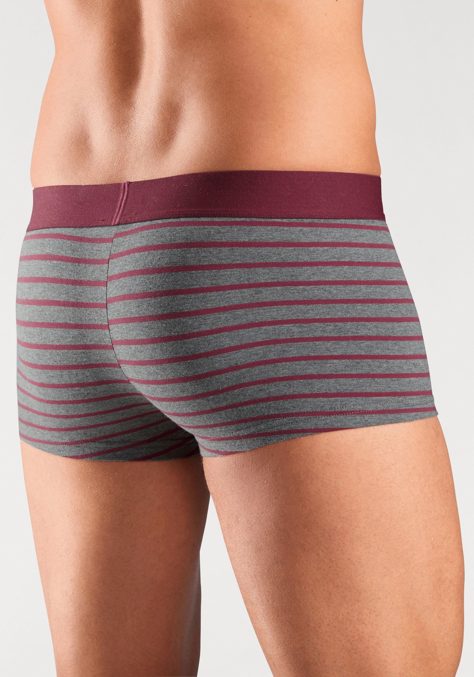 s.Oliver Hipster - grau-bordeaux-gestreift / grau-khaki-gestreift / grau-blau-gestreift / grau-anthrazit-gestreift