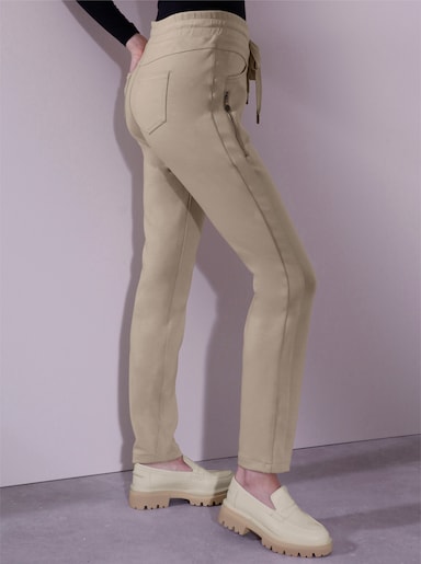 CREATION L PREMIUM Modal-Polyester-Joggpant - sand