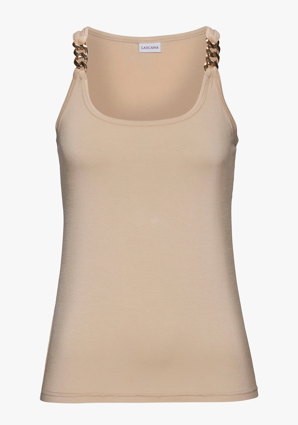 LASCANA Tanktop - beige