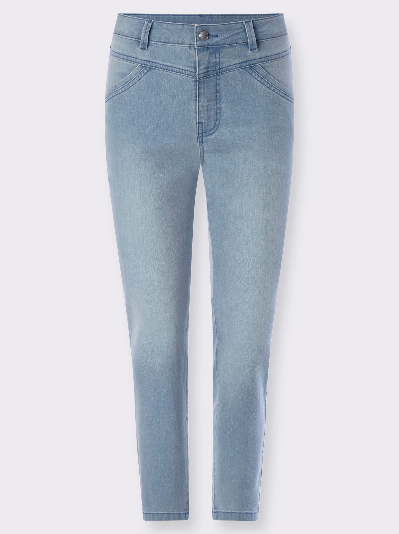 7/8-Jeans in Stretch-Qualität - blue-bleached