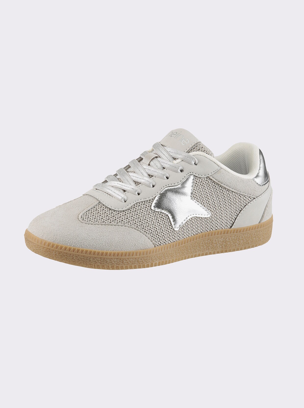 heine Sneaker - grau-silberfarben