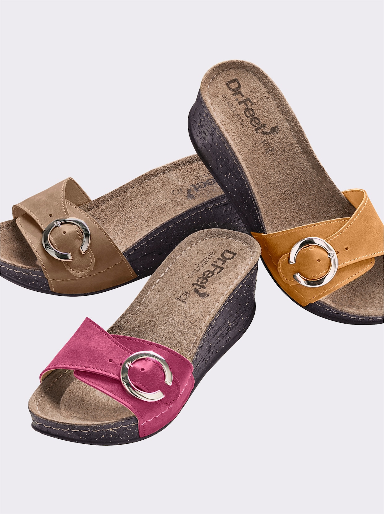 Dr. Feet Pantolette - pink