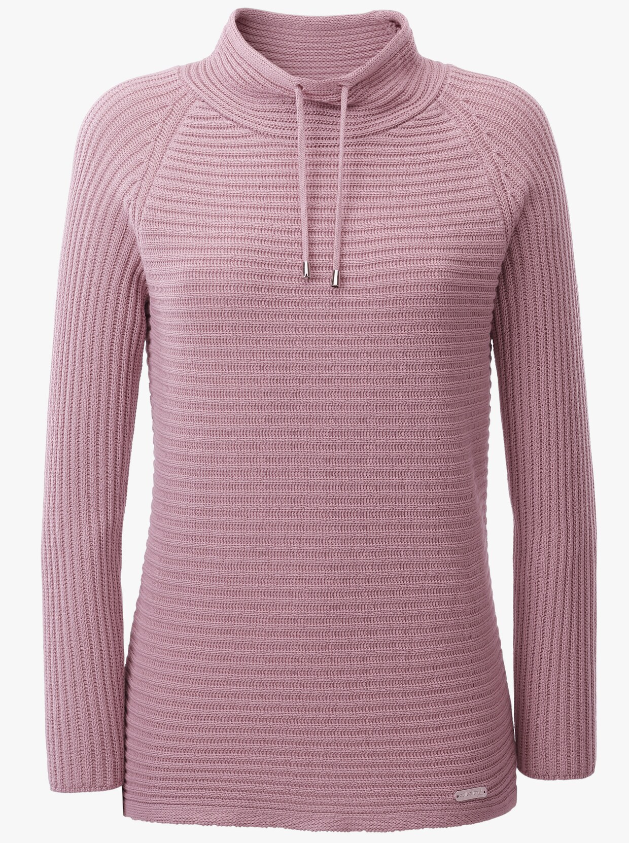Langarm-Pullover - rosé